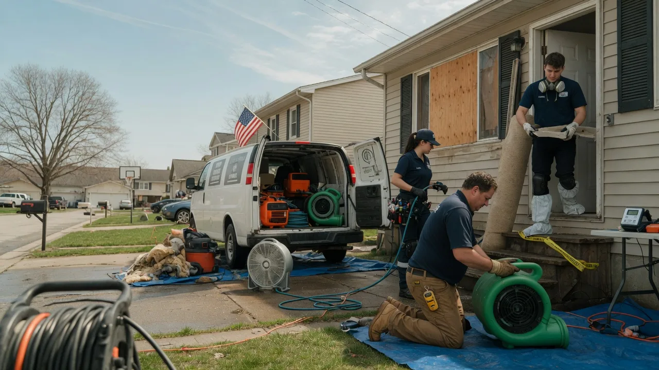 Water Damage Restoration in Mobeetie, TX near me